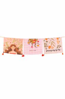Blush Bloom Set of 3 Cotton Kitchen Towels