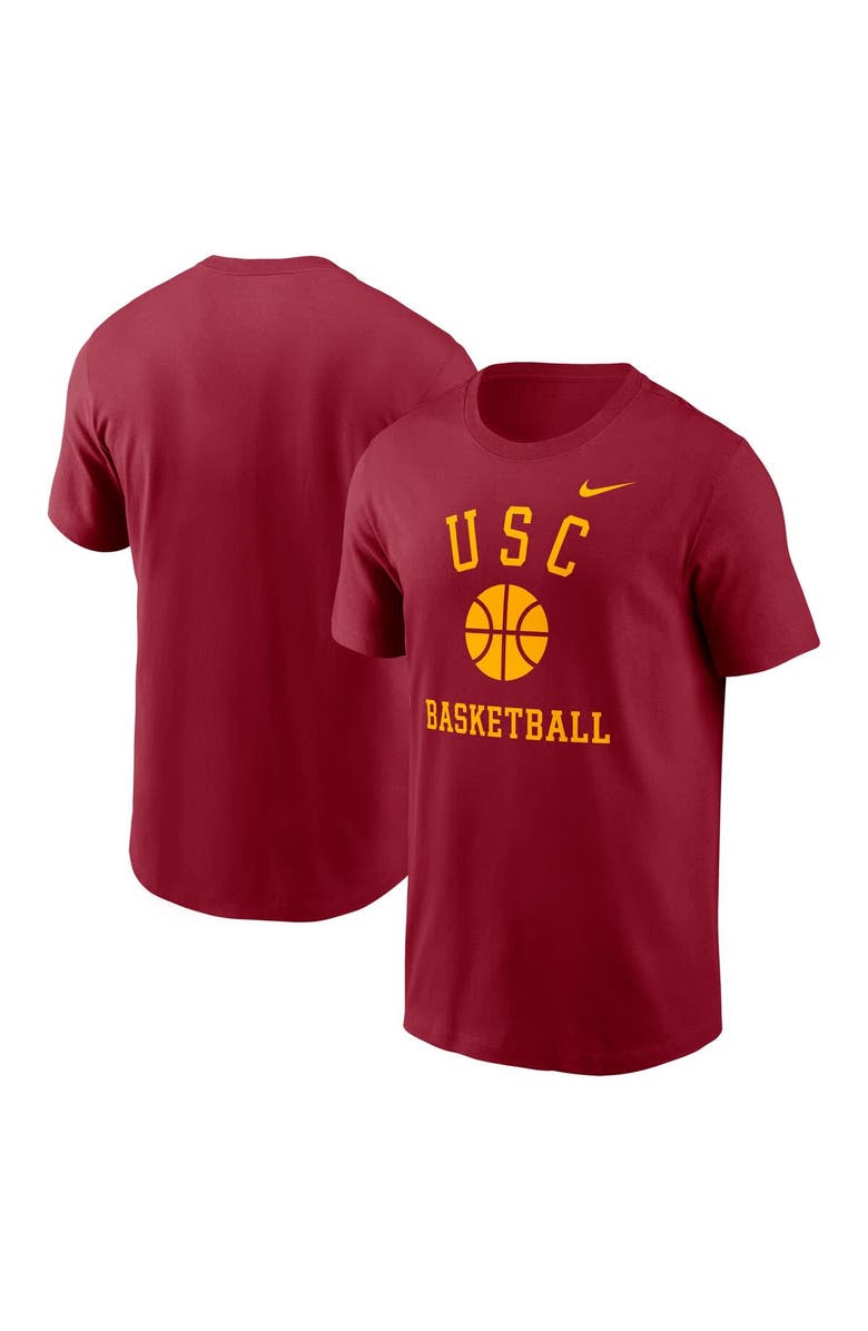 Nike Men's Nike Cardinal USC Trojans Basketball Icon T-Shirt, Main, color, Cardinal
