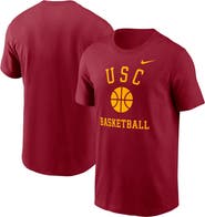 Nike Men's Nike Cardinal USC Trojans Basketball Icon T-Shirt