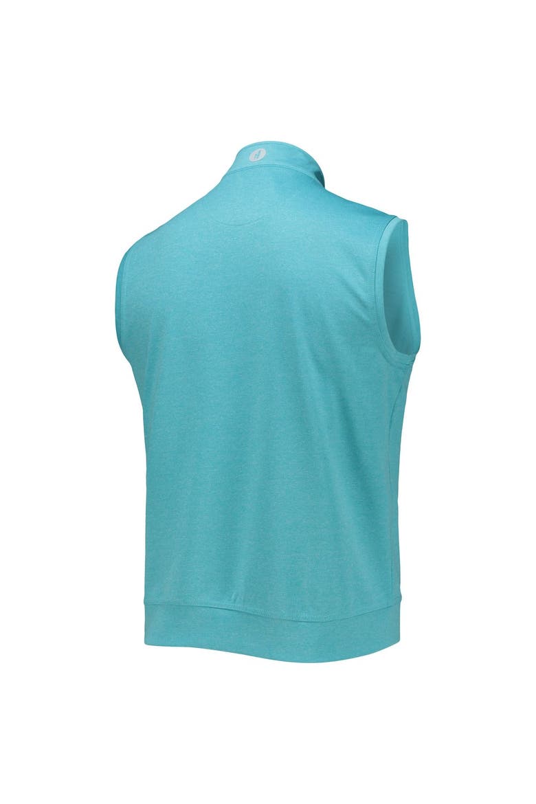 Men's johnnie-O Light Blue THE PLAYERS Denny Half-Zip Vest, Alternate, color, Light Blue