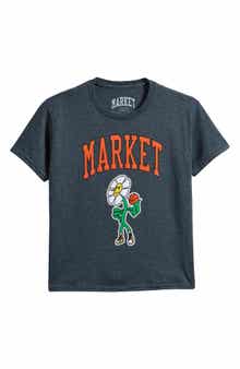 MARKET Kids' SMILEY® Daisy Division Cotton Graphic T-Shirt