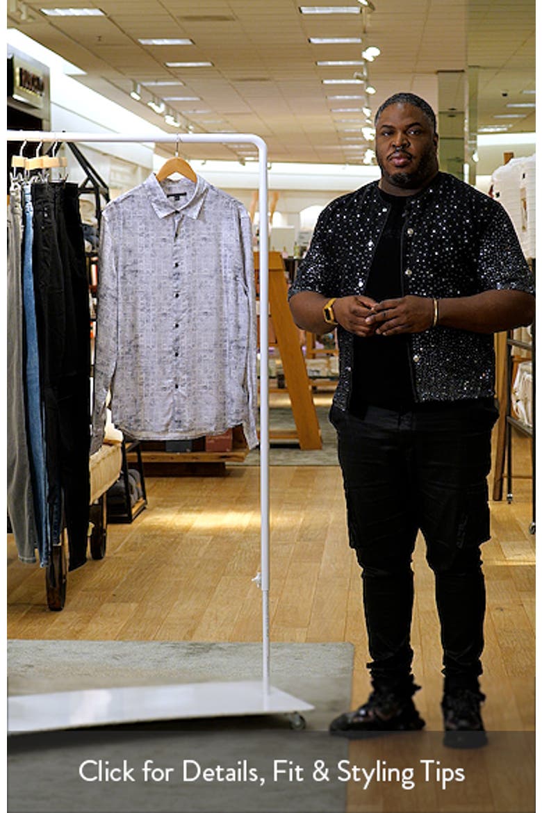Luca Digital Print Button-Up Shirt video