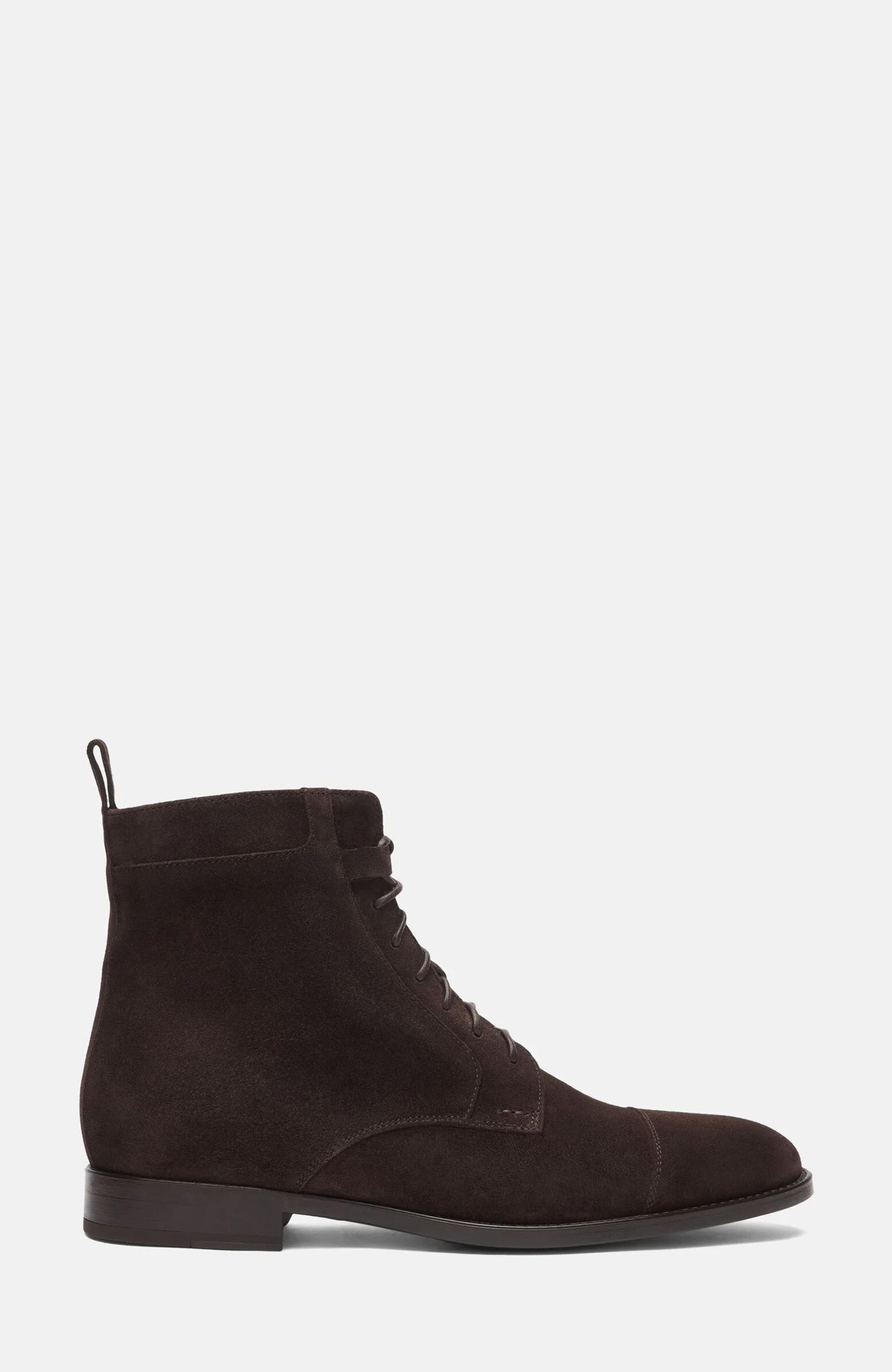 Dante Boots, Alternate, color, Dark Brown Suede
