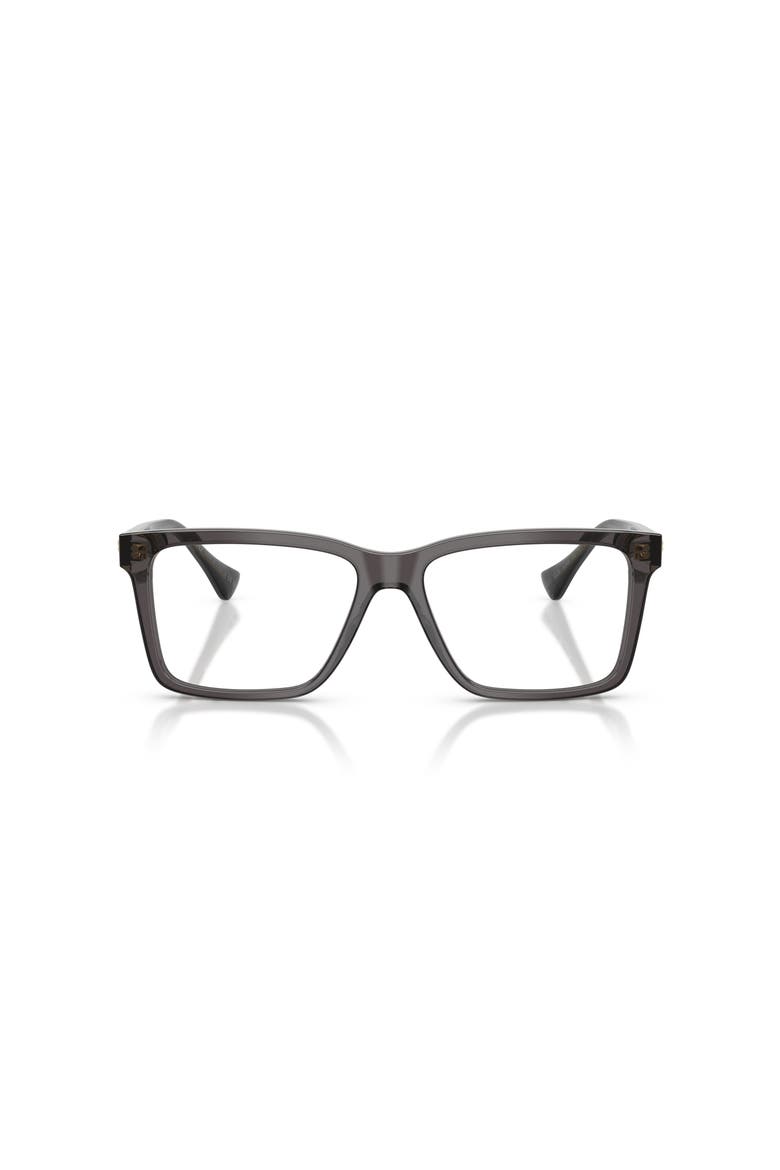 58mm Rectangle optical glasses, Alternate, color, Grey