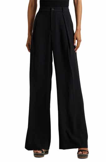 Lauren Ralph Lauren Check Wool Wide Leg Pants | Nordstrom Lauren Ralph Lauren Check Wool Wide Leg Pants | Nordstrom