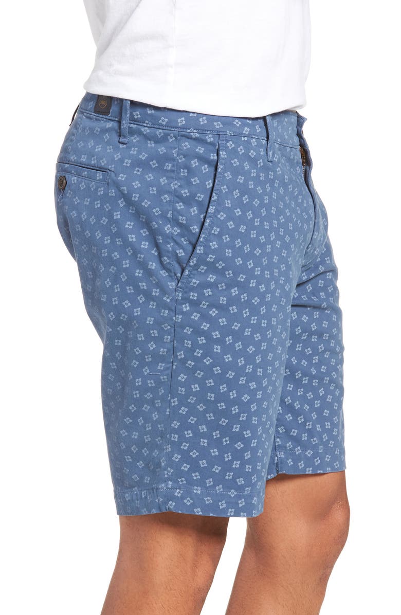 AG Flora Print Slim Fit Shorts, Alternate, color, Flora Pacific Coast