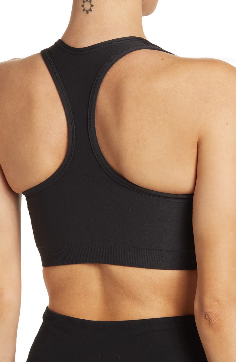 Nike Swoosh Seamless Bra, Alternate, color, 