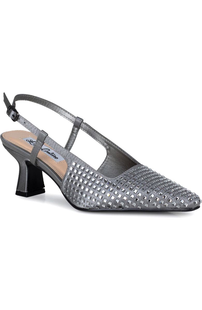 LADY COUTURE Shananr Slingback Pump, Main, color, Pewter