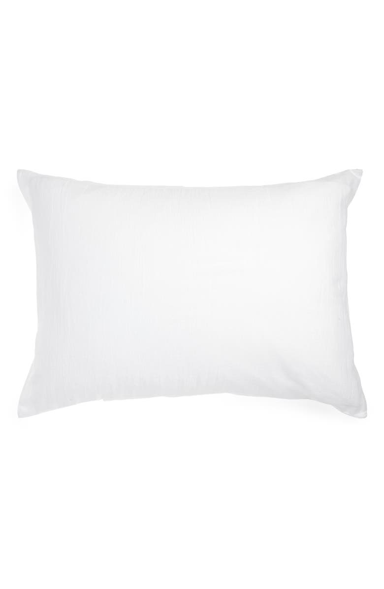 Treasure & Bond Soft Washed Linen & Cotton Sham, Main, color,