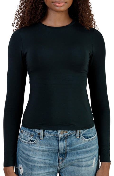 Everyday Elevated Long Sleeve Crewneck T-Shirt