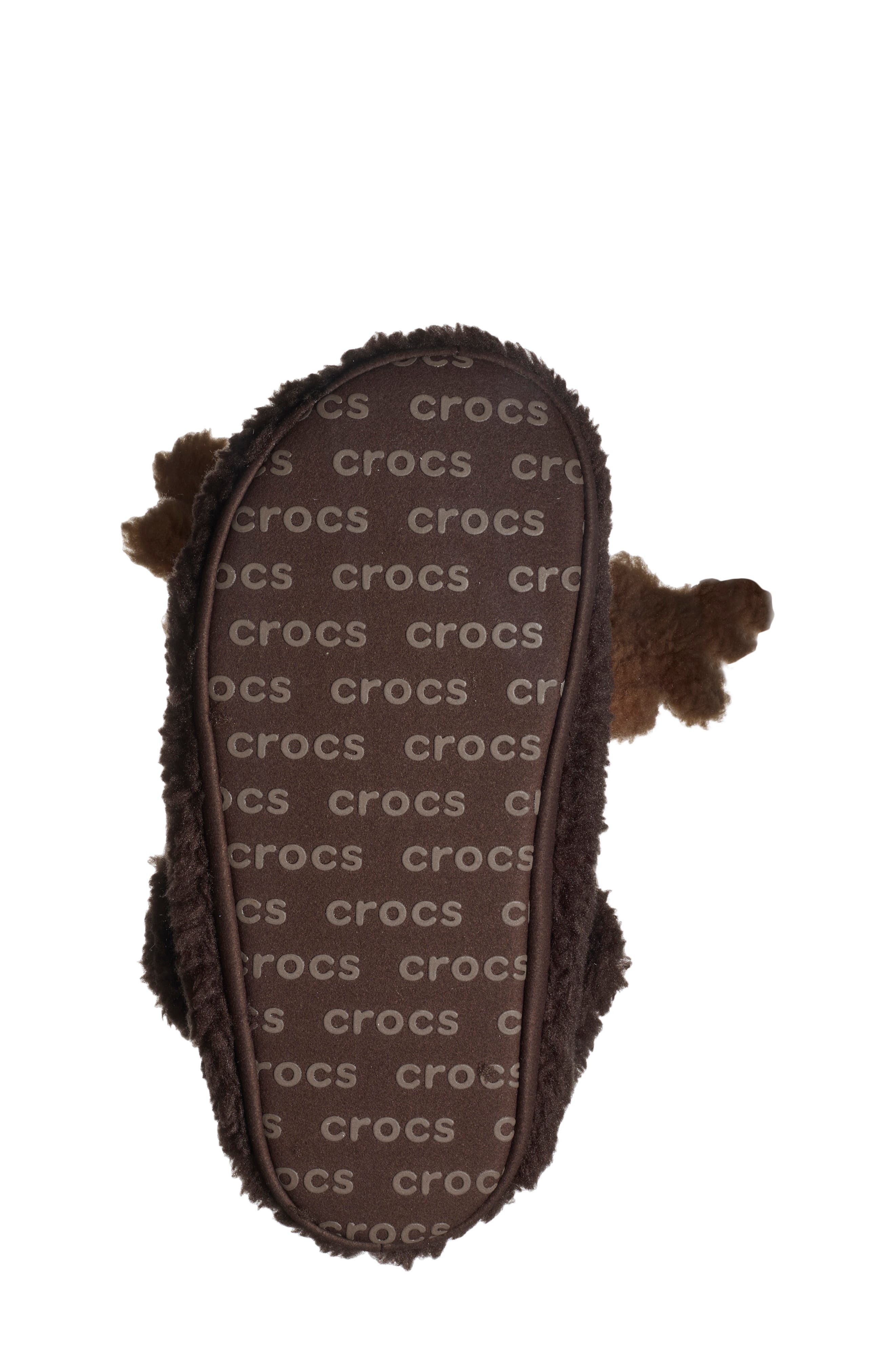 Kids' Classic Cozzzy Reindeer Slipper, Alternate, color, ESPRESSO