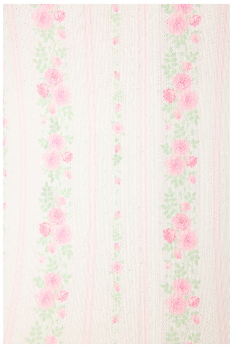 Roses Are Pink Double Brushed Pointelle Camisole, Alternate, color, IVORY
