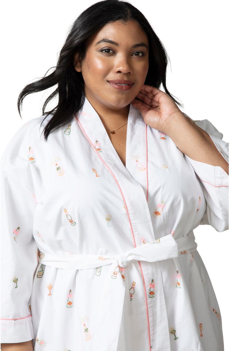 Printfresh Getting Ready Robe, Alternate, color, Cloud