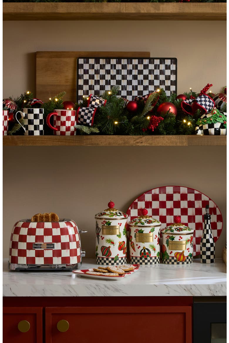 Deck the Halls Small Canister, Alternate, color, MULTI