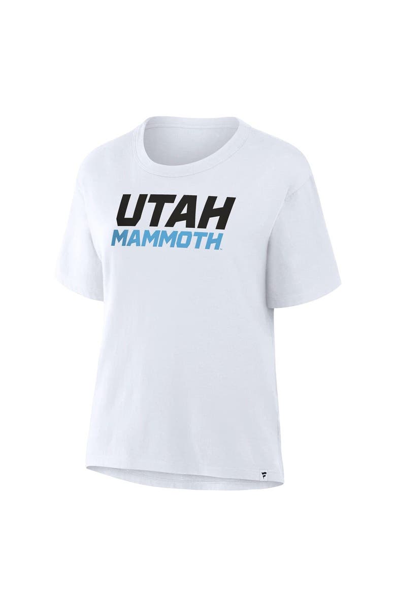 FANATICS Women's Fanatics White Utah Mammoth Wordmark Legacy T-Shirt, Alternate, color, White
