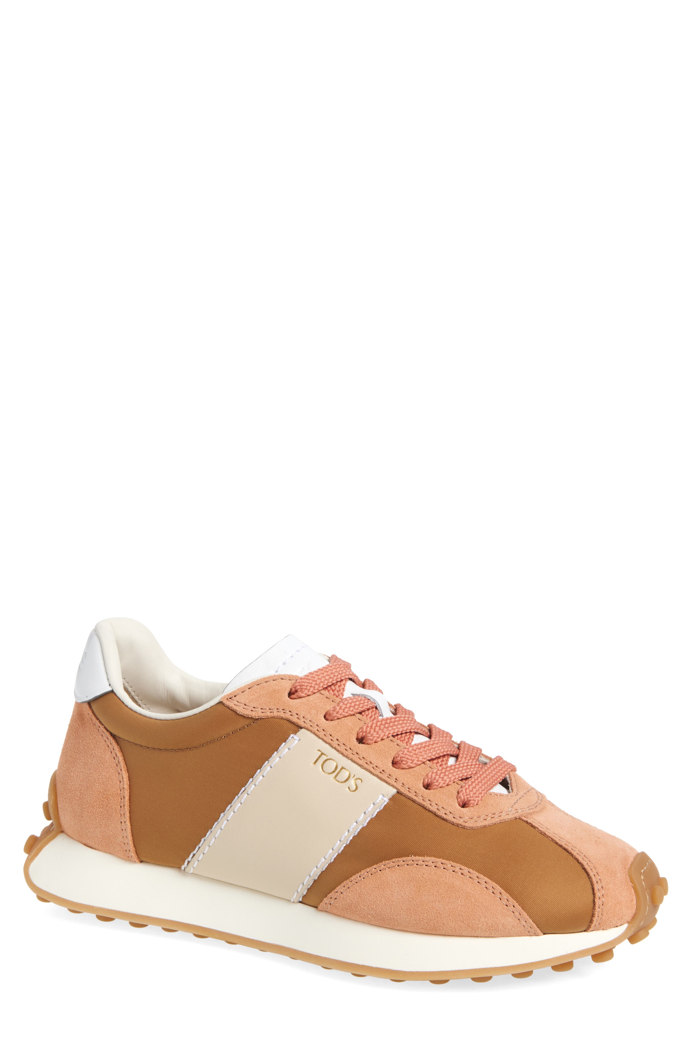 Tod's Sportivo Colorblock Sneaker, Main, color, Salmone Ch