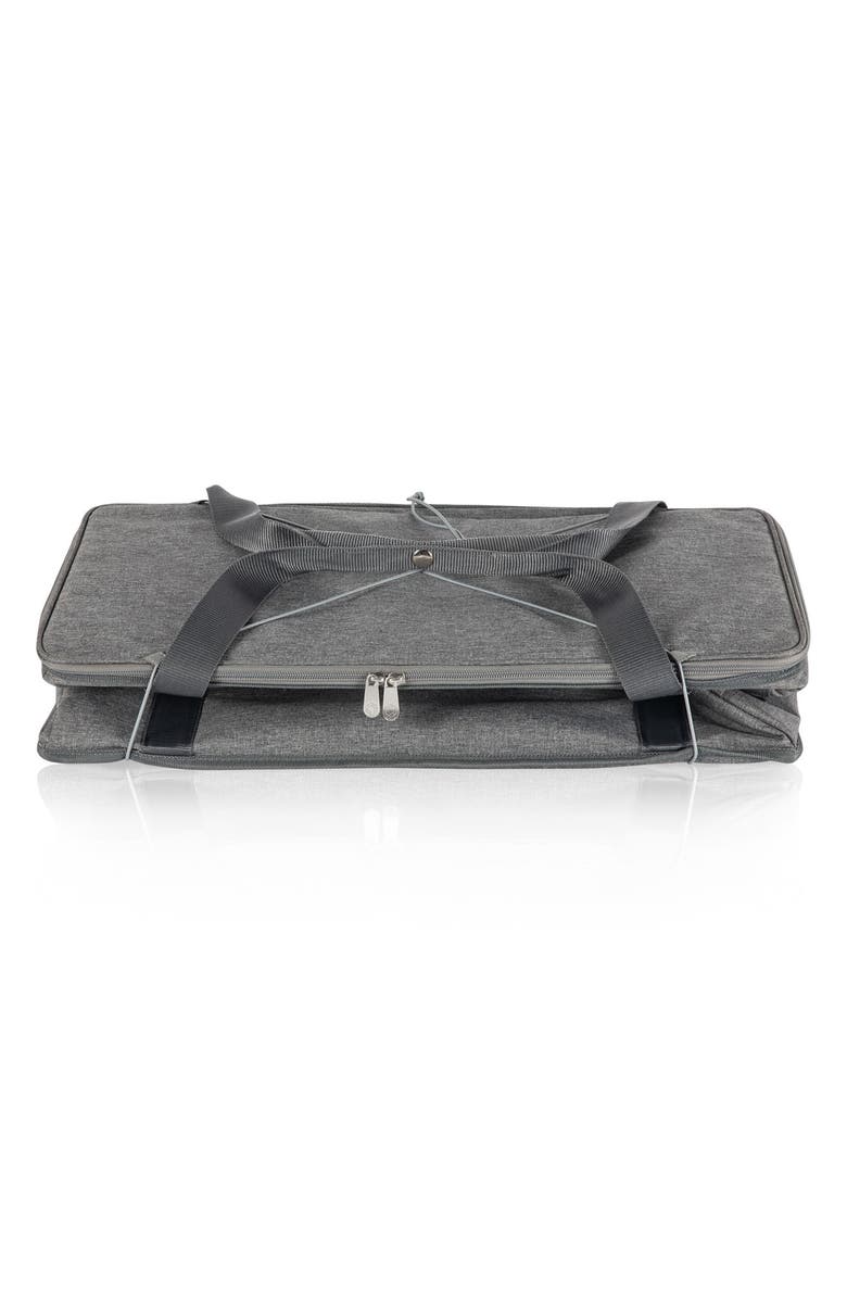 Picnic Time 64 Can Collapsible Cooler, Alternate, color, Heathered Gray