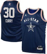 Jordan Brand Youth Jordan Brand Stephen Curry Navy 2024 NBA All-Star Game Swingman Jersey