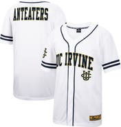 COLOSSEUM Men's Colosseum White UC Irvine Anteaters Free Spirited Mesh Button-Up Baseball Jersey