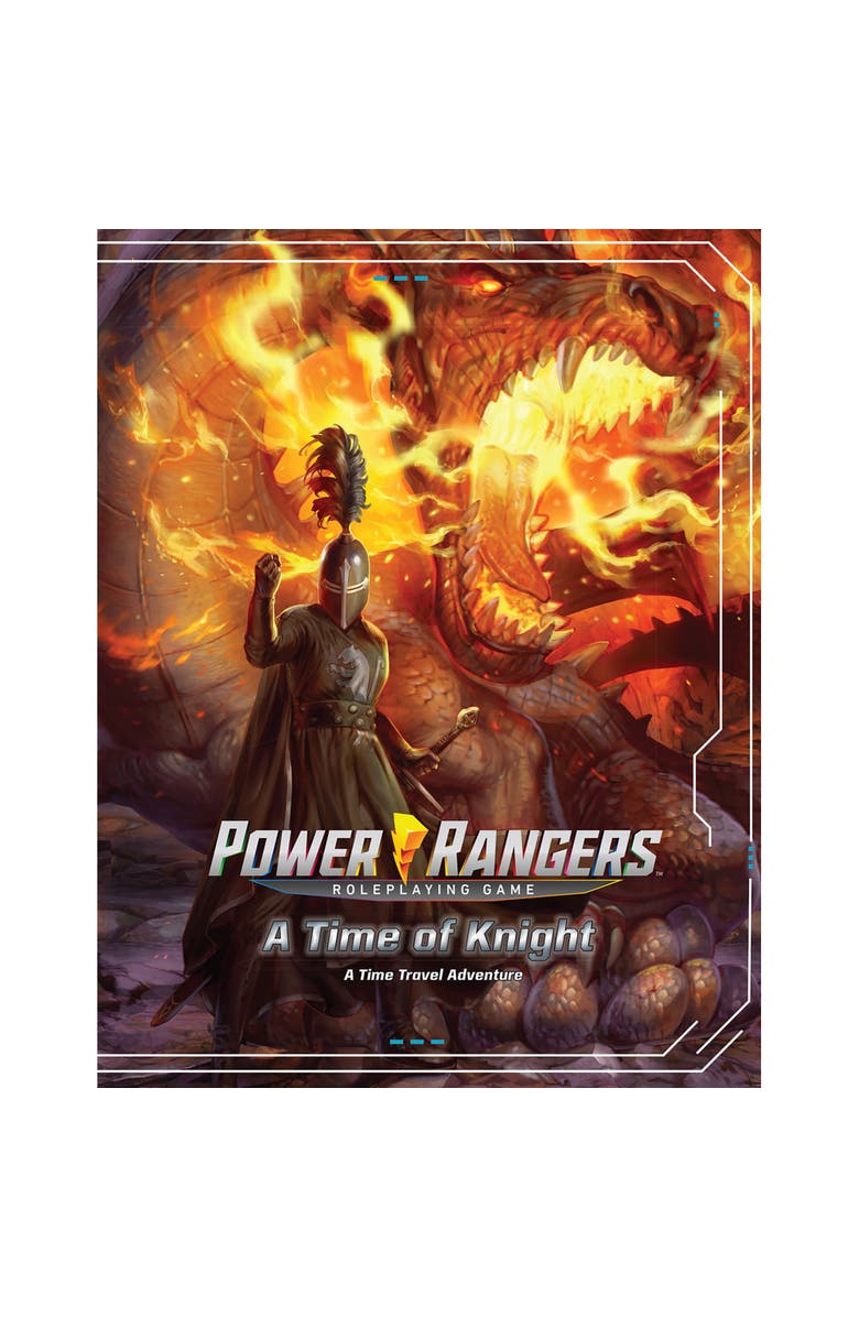 Renegade Game Studios Power Rangers RPG A Time of Knight Adventure Hardcover RPG Book, Level 5, Alternate, color, Multicolored