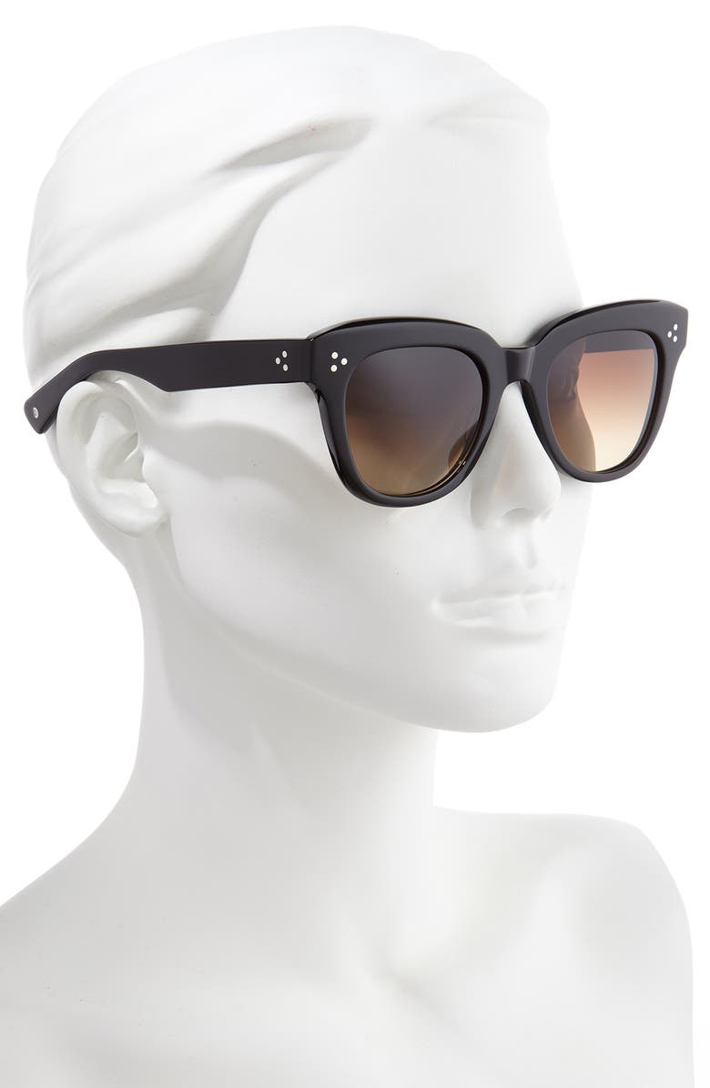 SALT. Sophia 52mm Polarized Square Sunglasses, Alternate, color,