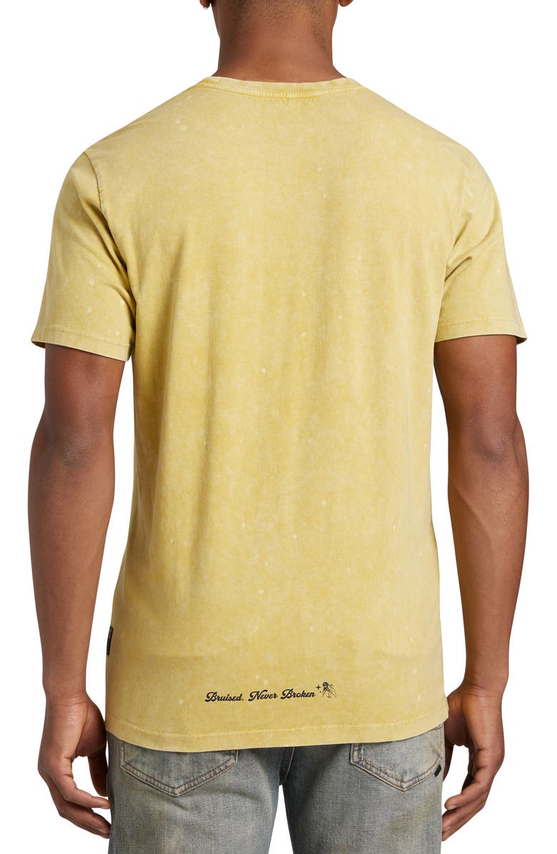 PRPS Bond Graphic T-Shirt, Alternate, color, Mustard