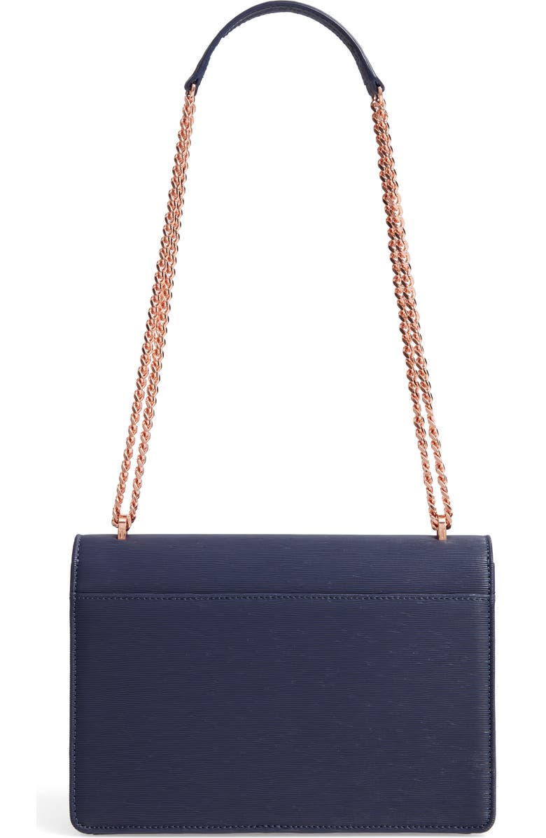 Ted Baker London Bow Leather Crossbody Bag, Alternate, color,