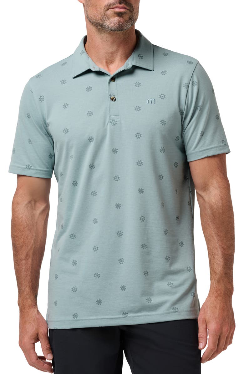 TravisMathew Sol Jersey Polo, Main, color, Arona