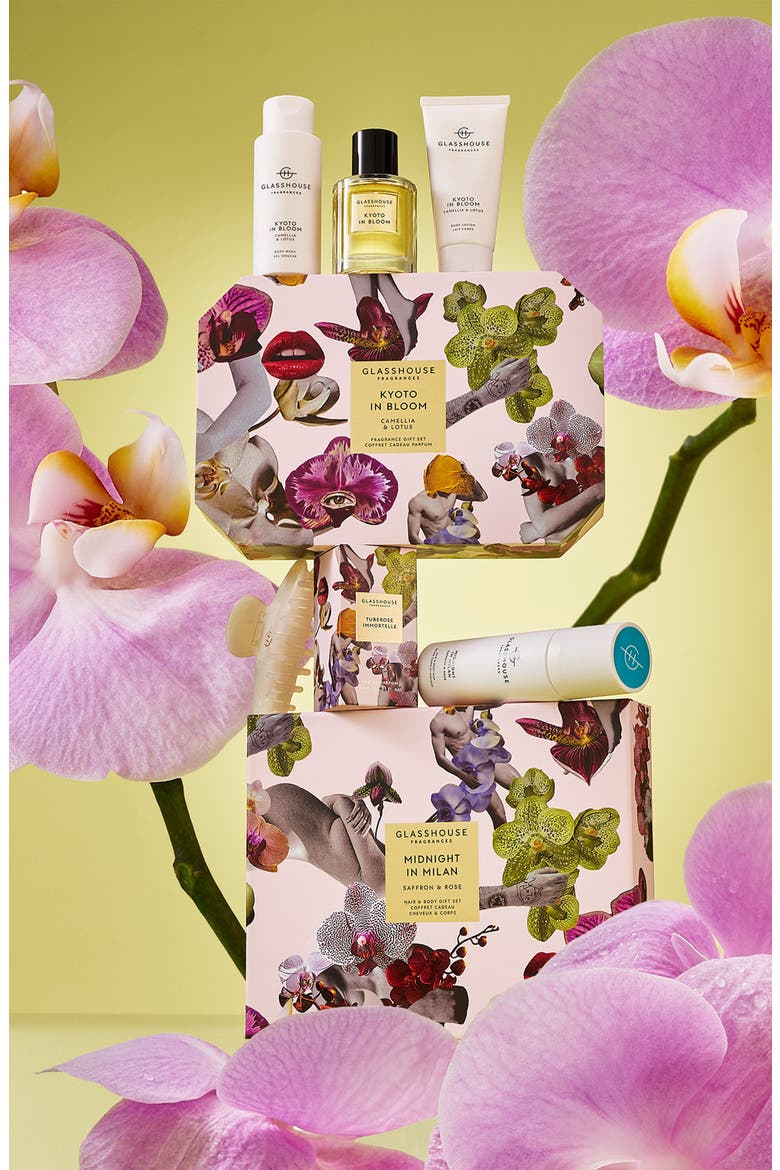 Midnight in Milan Hair & Body 3-Piece Gift Set $49 Value, Alternate, color, CLEAR