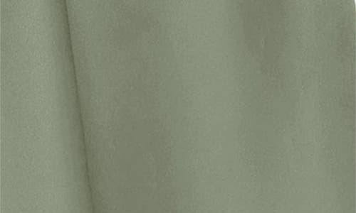 Dessy Collection Sleeveless Corset Satin Gown In Sage