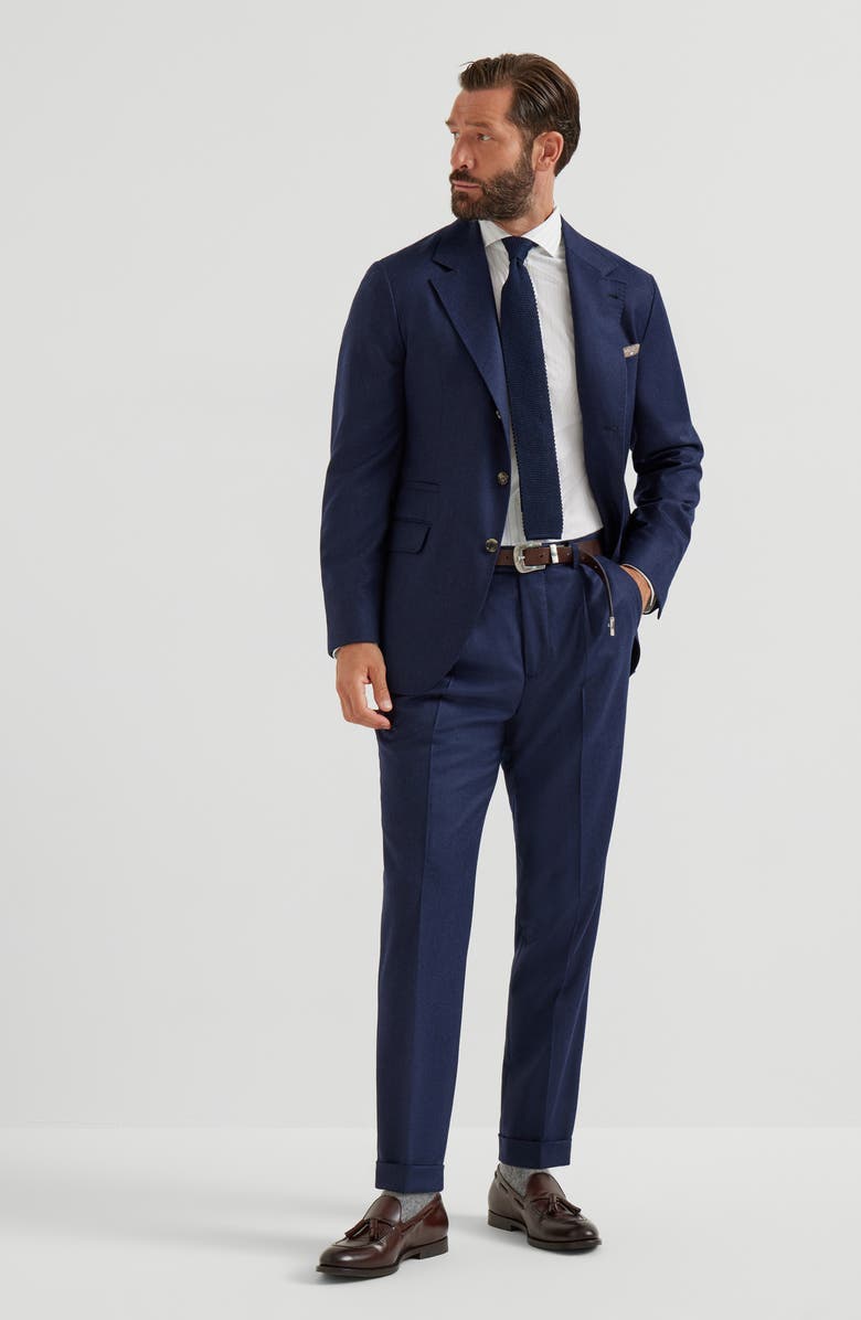 Brunello Cucinelli Striped shirt, Alternate, color, White