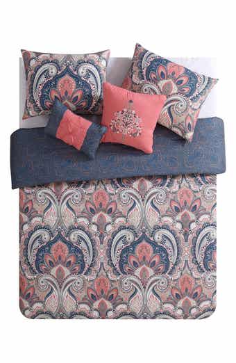VCNY HOME Damask Reversible Comforter Set - Full/Queen