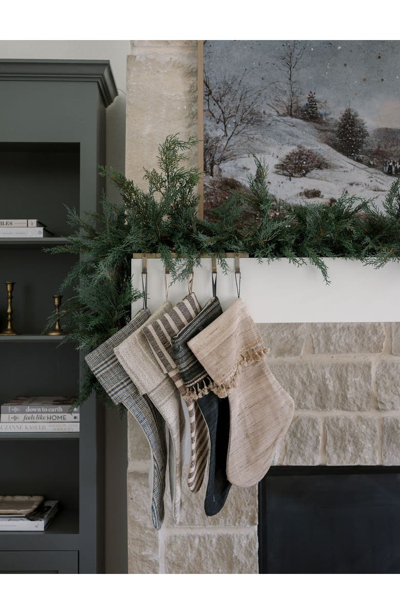 CG Hunter 9' Faux Cedar Garland Evergreen, Alternate, color, Green