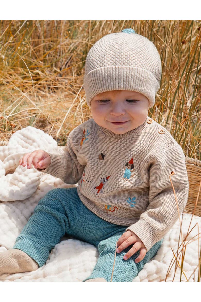 Knitted Legging, Alternate, color, Duck Egg Melange