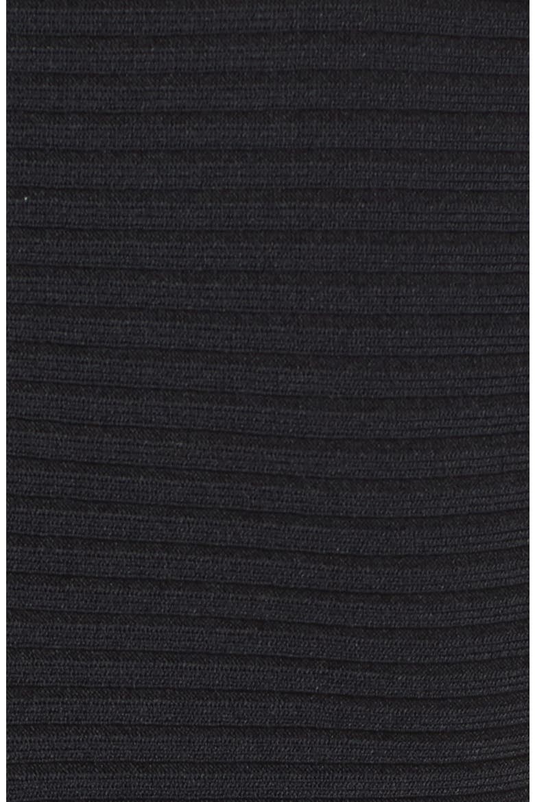 Ribbed Top, Alternate, color, BLACK