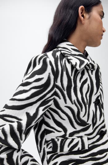 Zebra Print Jacket