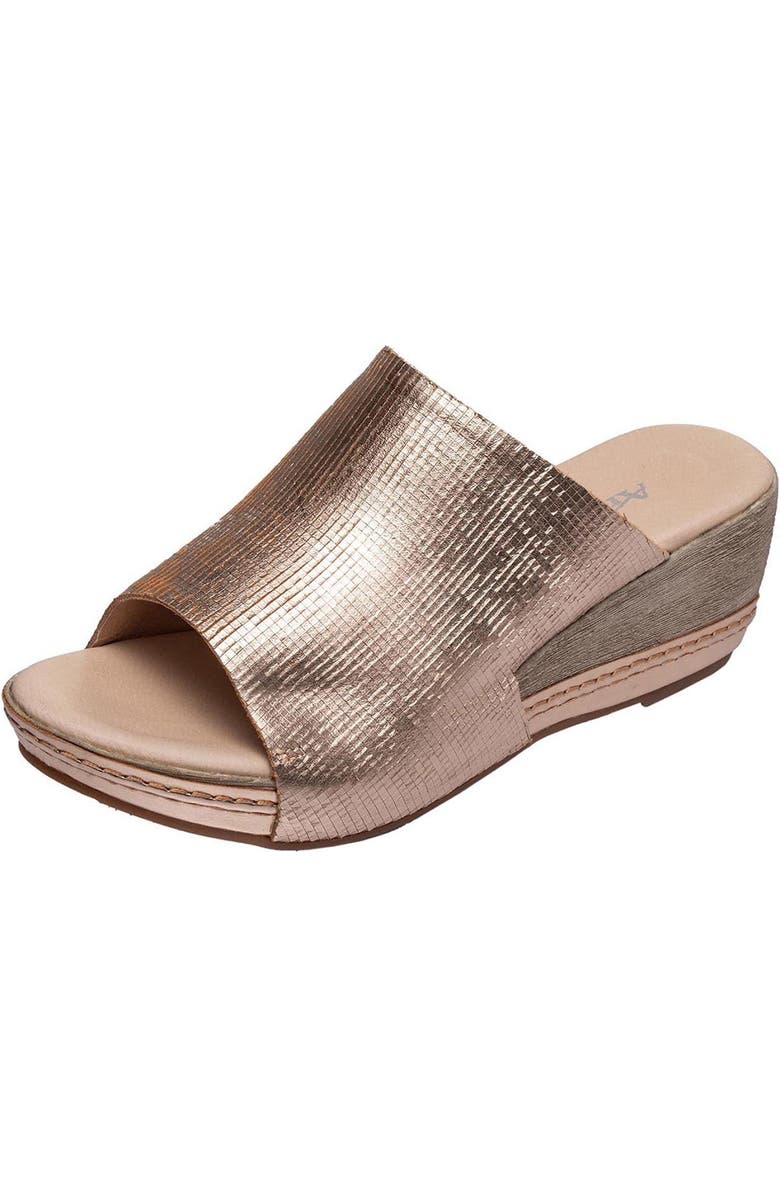 ANTELOPE Donelle Wedge Sandal, Main, color, Gold