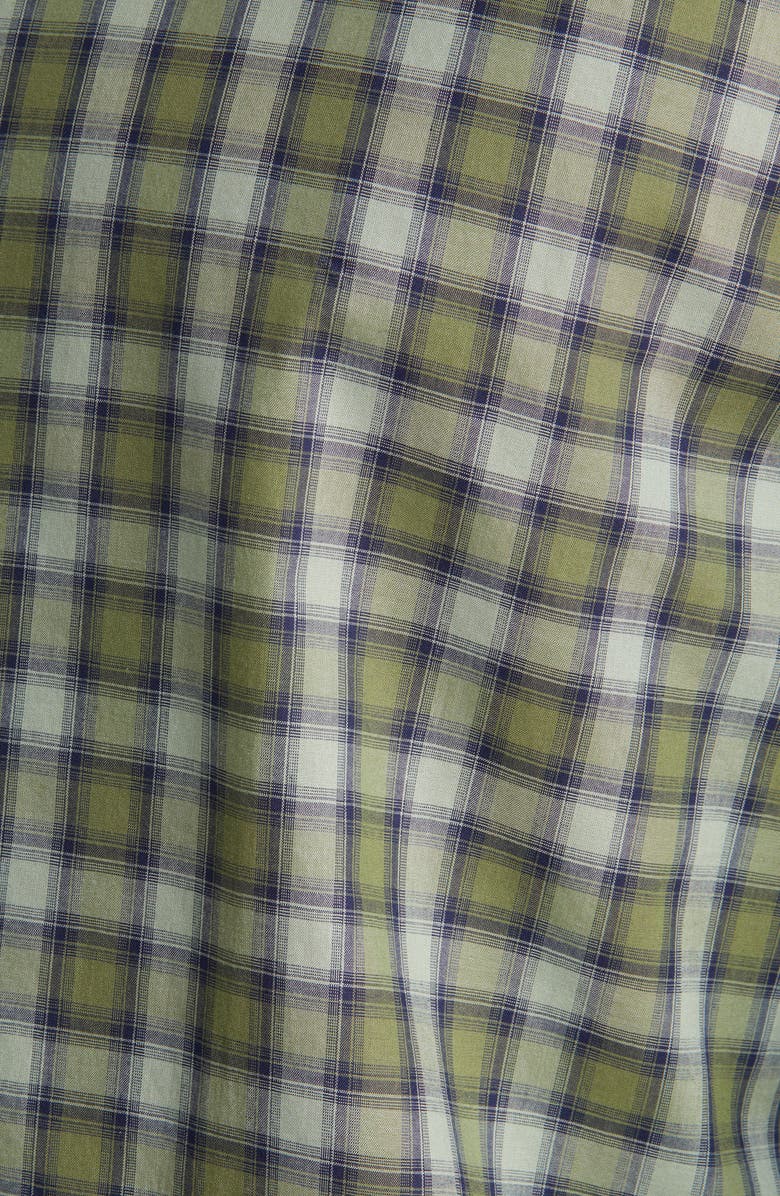 Scott Barber Plaid Button-Up Shirt, Alternate, color, 