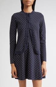 Emporio Armani Polka Dot Cardigan