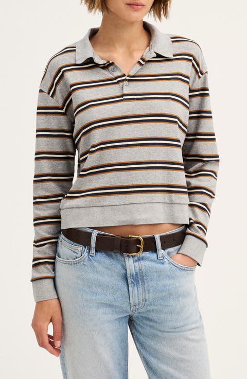 The Long Sleeve Cotton Polo