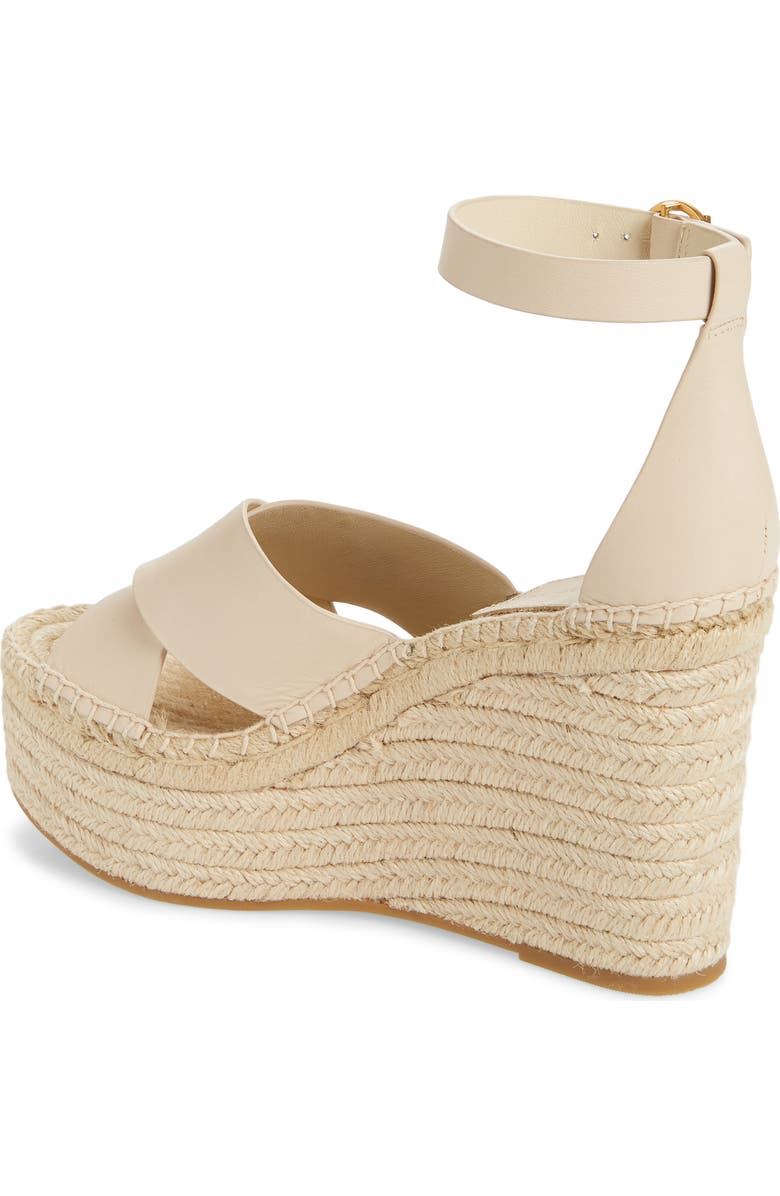 Tory Burch Selby Espadrille Wedge Sandal, Alternate, color,