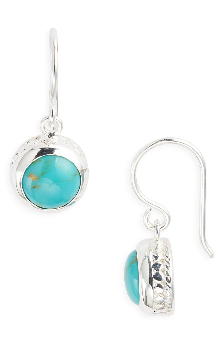 Anna Beck Blue Turquoise Drop Earrings, Main, color,