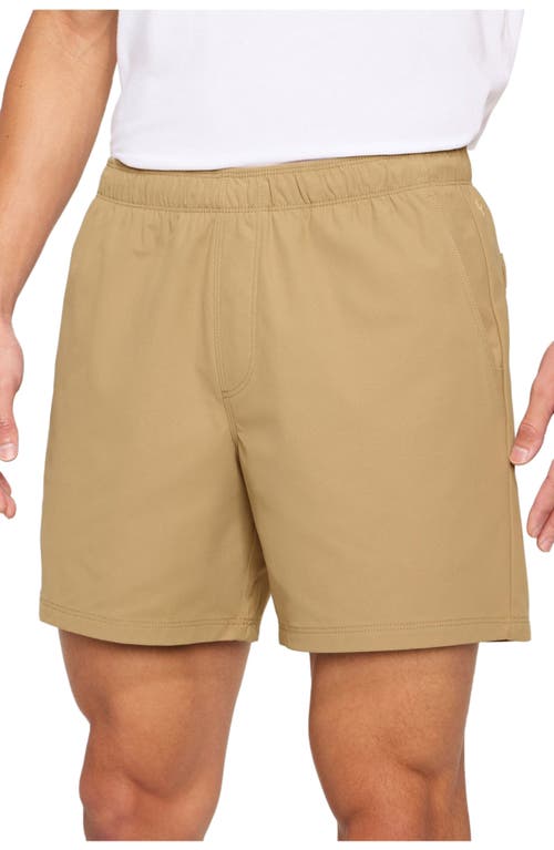 Fabletics The Don Pull-on Short 6" In Brown