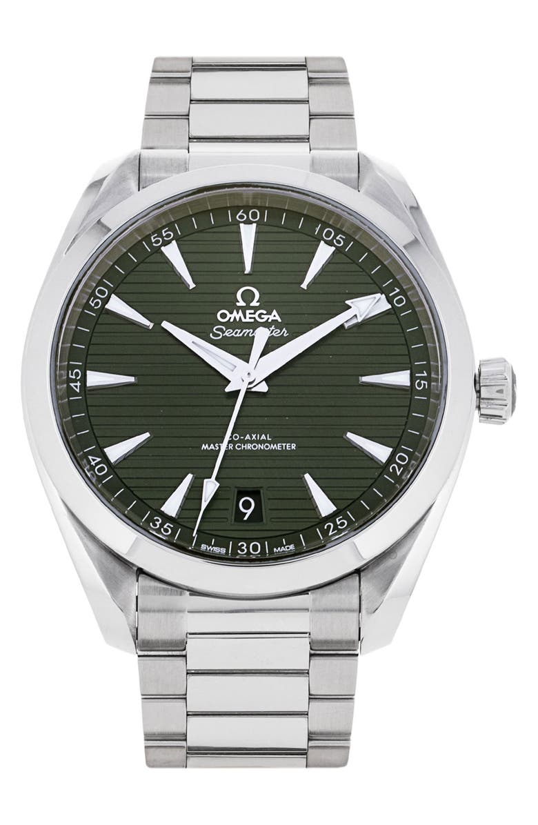 Watchfinder & Co. Omega Preowned 2023 Aqua Terra 150m Gents Bracelet Watch, 41mm, Main, color, 