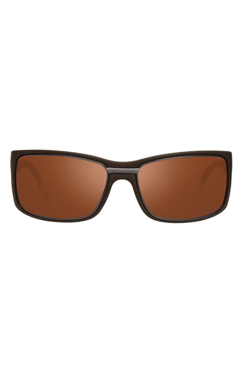Eclipse 63mm Square Sunglasses