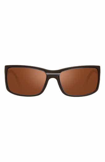 Revo Eclipse 63mm Square Sunglasses