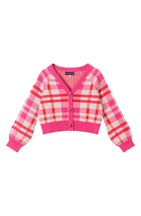 Kids' Plaid Cotton Cardigan (Toddler & Little Kid)