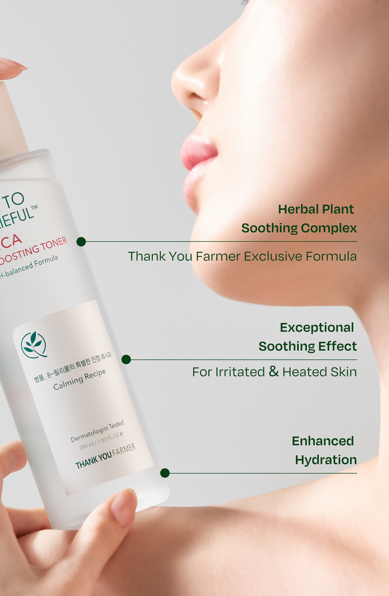 THANK YOU FARMER Phyto Relieful Cica Boosting Toner, Alternate, color, White