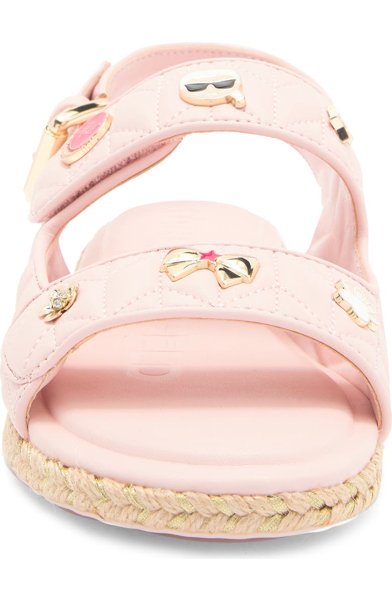 KARL LAGERFELD PARIS Charlay Macaraon Sandal, Alternate, color, Light Blush