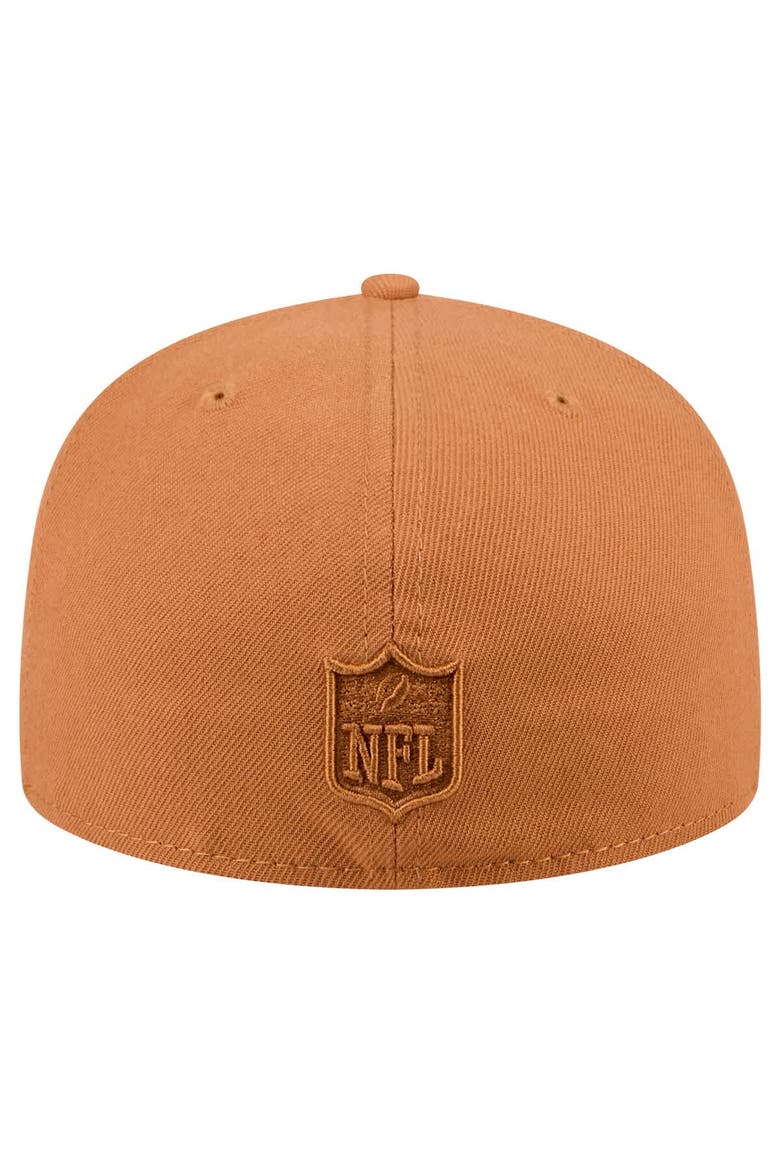 Men's New Era Brown Dallas Cowboys Tonal Color Pack 59FIFTY Fitted Hat, Alternate, color, Brown